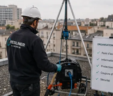 Organisation d’un chantier de réhabilitation de canalisations en immeuble occupé